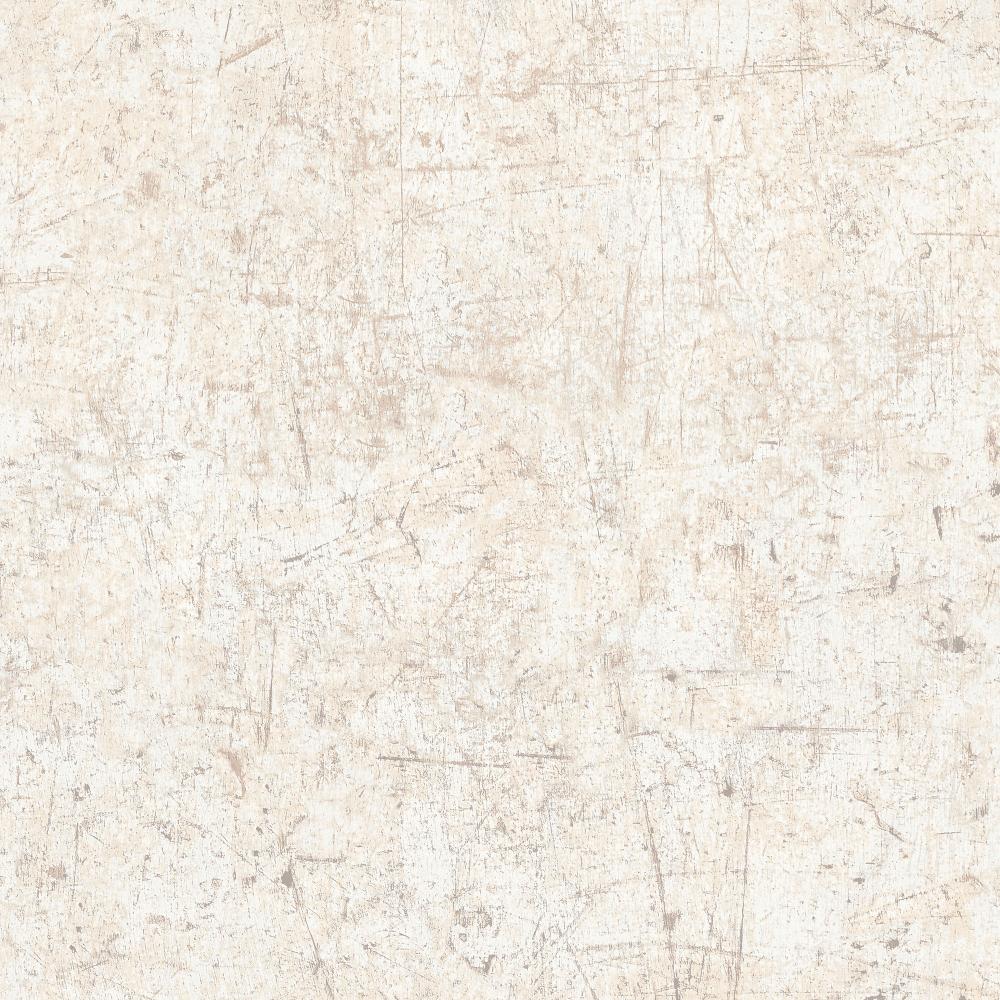 Patton Wallcoverings G78103 Texture FX Scratch Texture Wallpaper in Cream, Tinted Grey Pearl